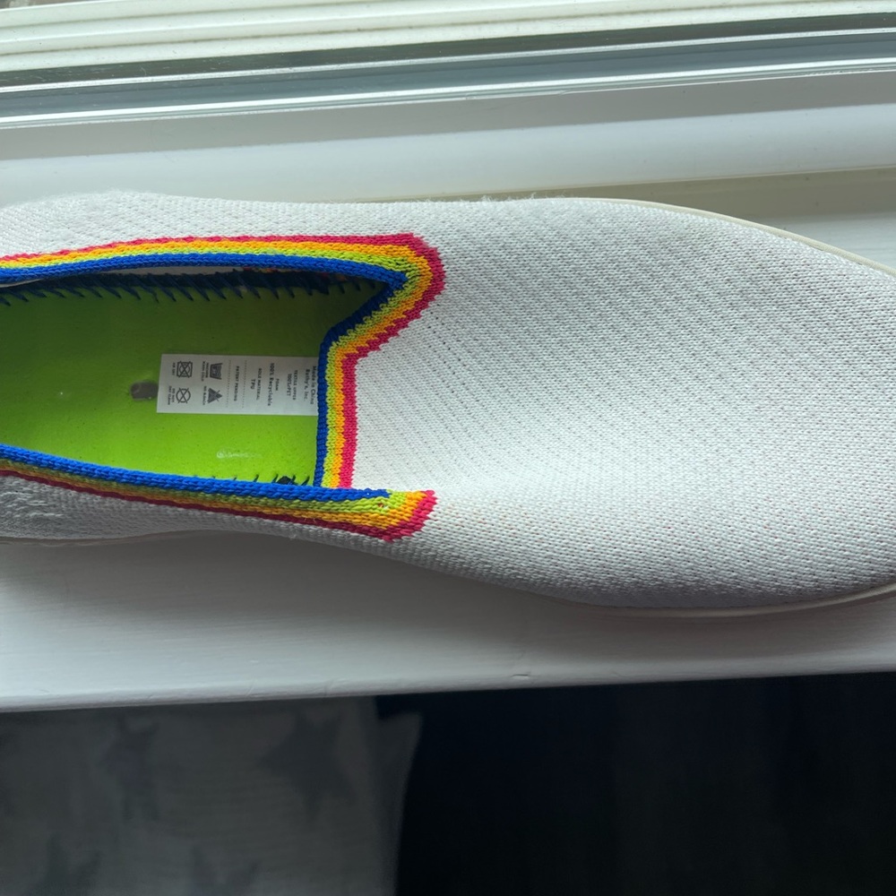Rothy’s Limited Edition Rainbow Pride Sneakers